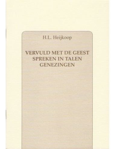 Vervuld met de Geest