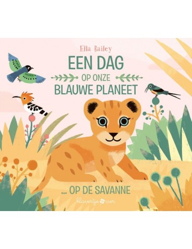 Dag op onze blauwe planeet savanne