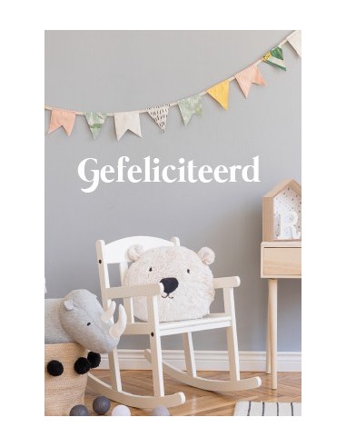 Wenskaart gefeliciteerd kind