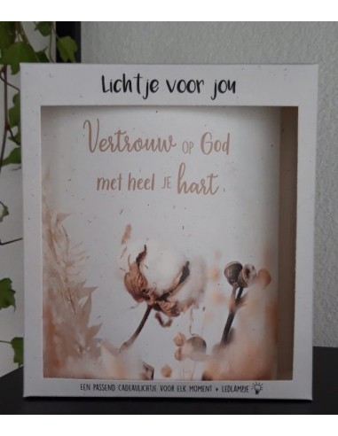 Lichtje voor Jou: Vertrouw op God met he