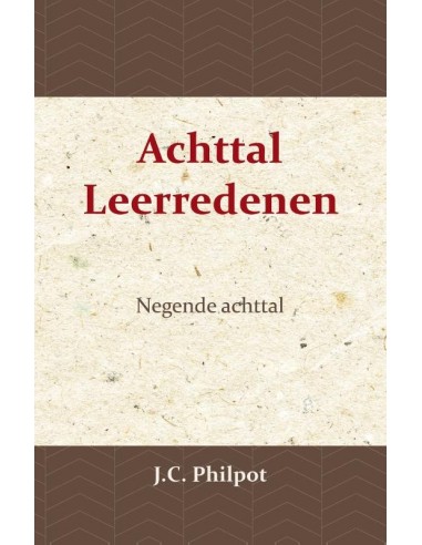 Negende Achttal Leerredenen