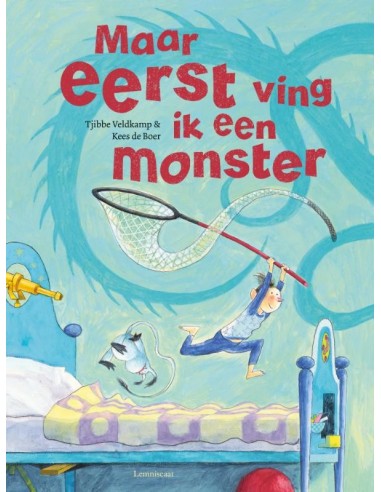 Maar eerst ving ik een monster