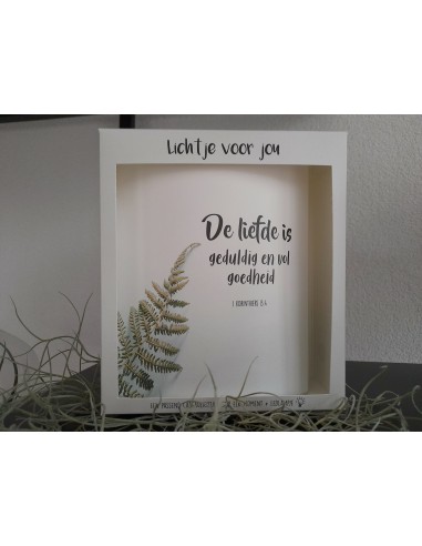 Lichtje voor jou: De liefde is geduldig 